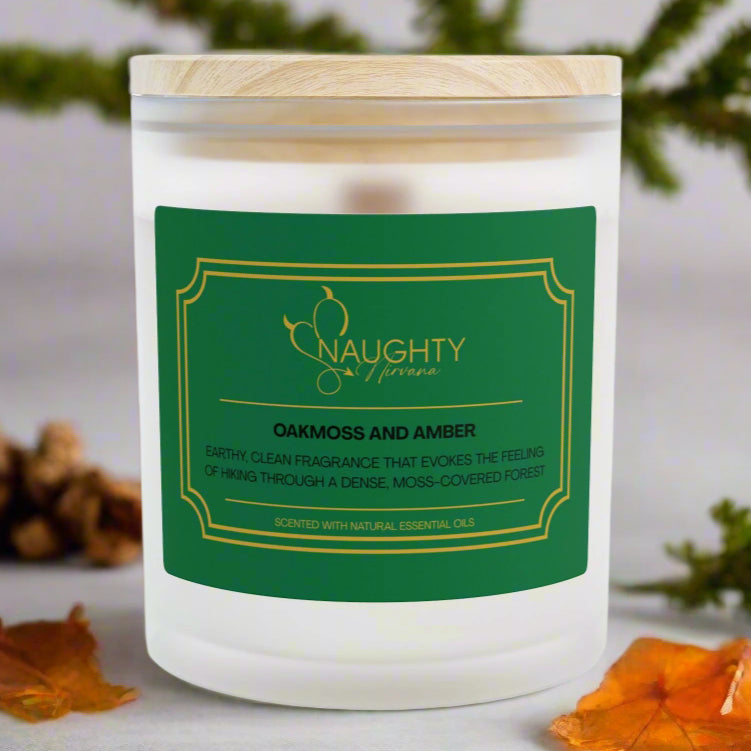 Essential Oils Wooden Wick Candle