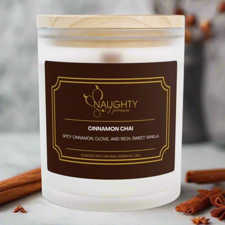 Essential Oils Wooden Wick Candle