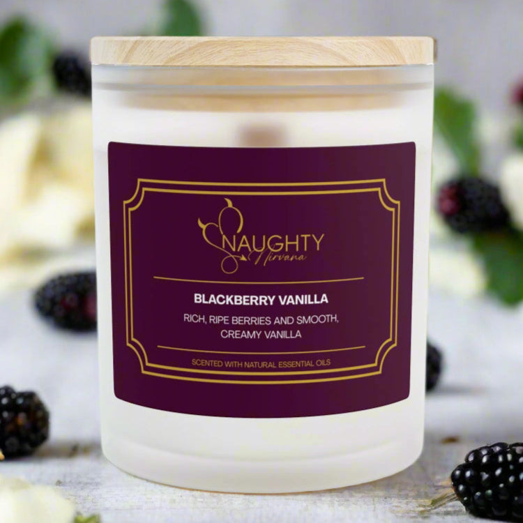 Essential Oils Wooden Wick Candle