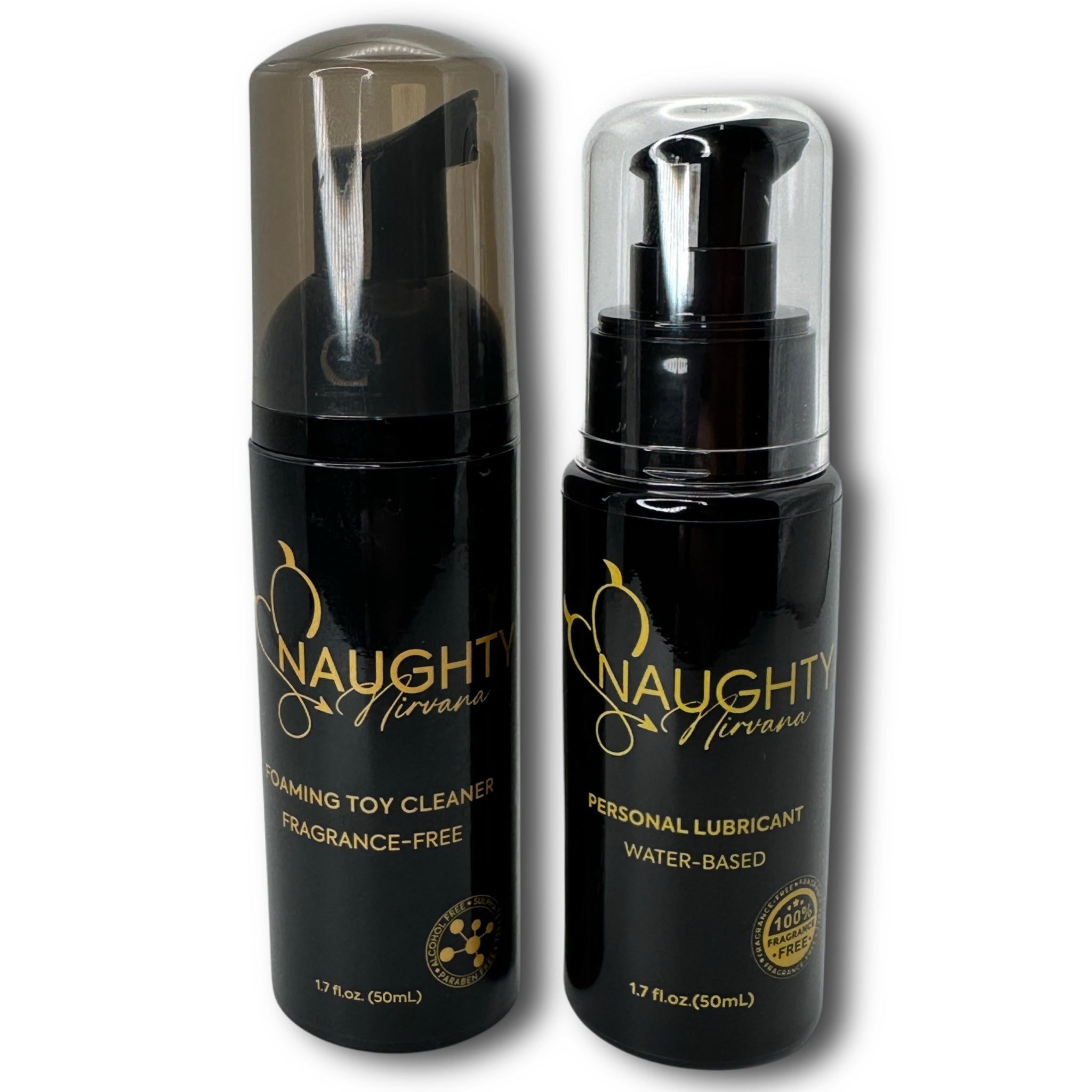 Naughty Nirvana Lube & Toy Cleaner Set